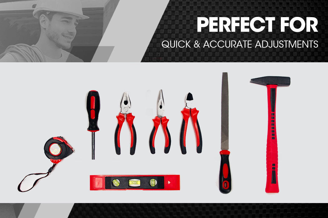 BULLET 118pc Tool Kit Box Set Metal Spanner Organizer Socket Household Toolbox Deals499