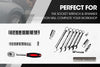 BULLET 118pc Tool Kit Box Set Metal Spanner Organizer Socket Household Toolbox Deals499