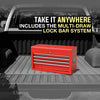 BULLET 478 Piece Tool Box Chest Kit Storage Cabinet Set Drawers With Tools RED Deals499