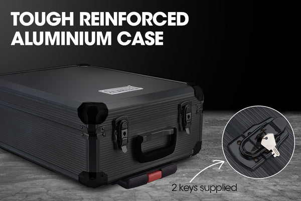 BULLET 925PC Tool Box On Wheels Kit Trolley Mobile Handle Set Toolbox Storage Deals499