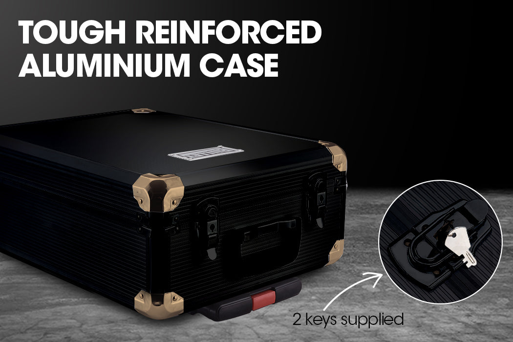 BULLET 925PC Tool Box On Wheels Kit Trolley Mobile Handle Toolbox Set Storage Deals499