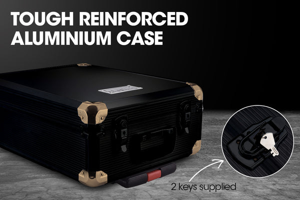 BULLET 925PC Tool Box On Wheels Kit Trolley Mobile Handle Toolbox Set Storage Deals499