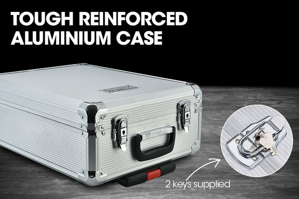 BULLET 925PC Tool Box On Wheels Kit Trolley Mobile Handle Toolbox Storage Set Deals499