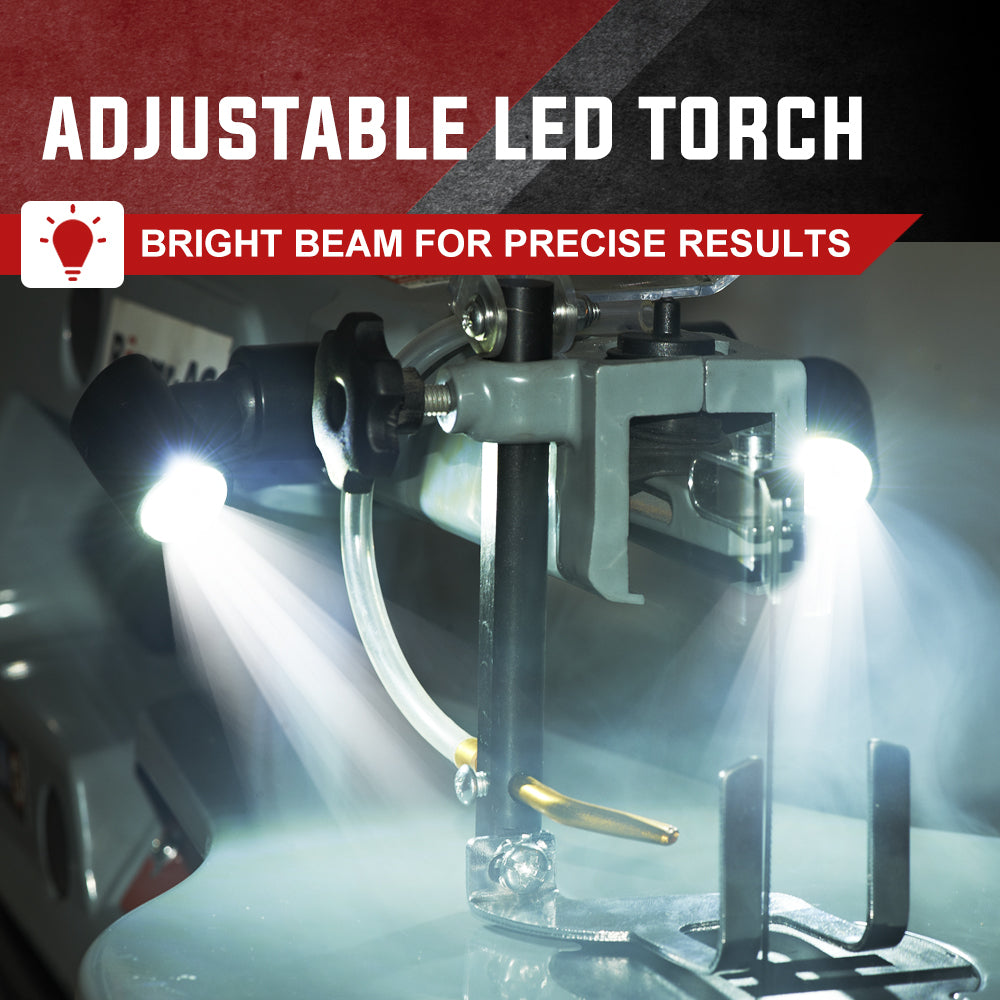 Baumr-AG SS16 16 120W Variable Speed Scroll Saw Tool Electric Dual Lamps Deals499