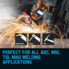 ROSSI Solar Auto Darkening Welding Helmet Mask MIG/ARC/TIG Welder Machine Deals499