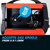 ROSSI 155Amp MIG ARC MAG Gas Gasless Welder DC Welding Machine Inverter Tool Deals499