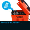 ROSSI 130Amp MIG Gas Gasless Welder Metal Inert Welding Machine Tool Deals499