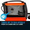 ROSSI 195Amp Welder MIG ARC MAG Welding Machine Gas / Gasless Portable 195A Deals499