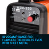 ROSSI Welder Inverter 200 Amp Welding Machine TIG ARC MMA DC WSM200 Portable Deals499