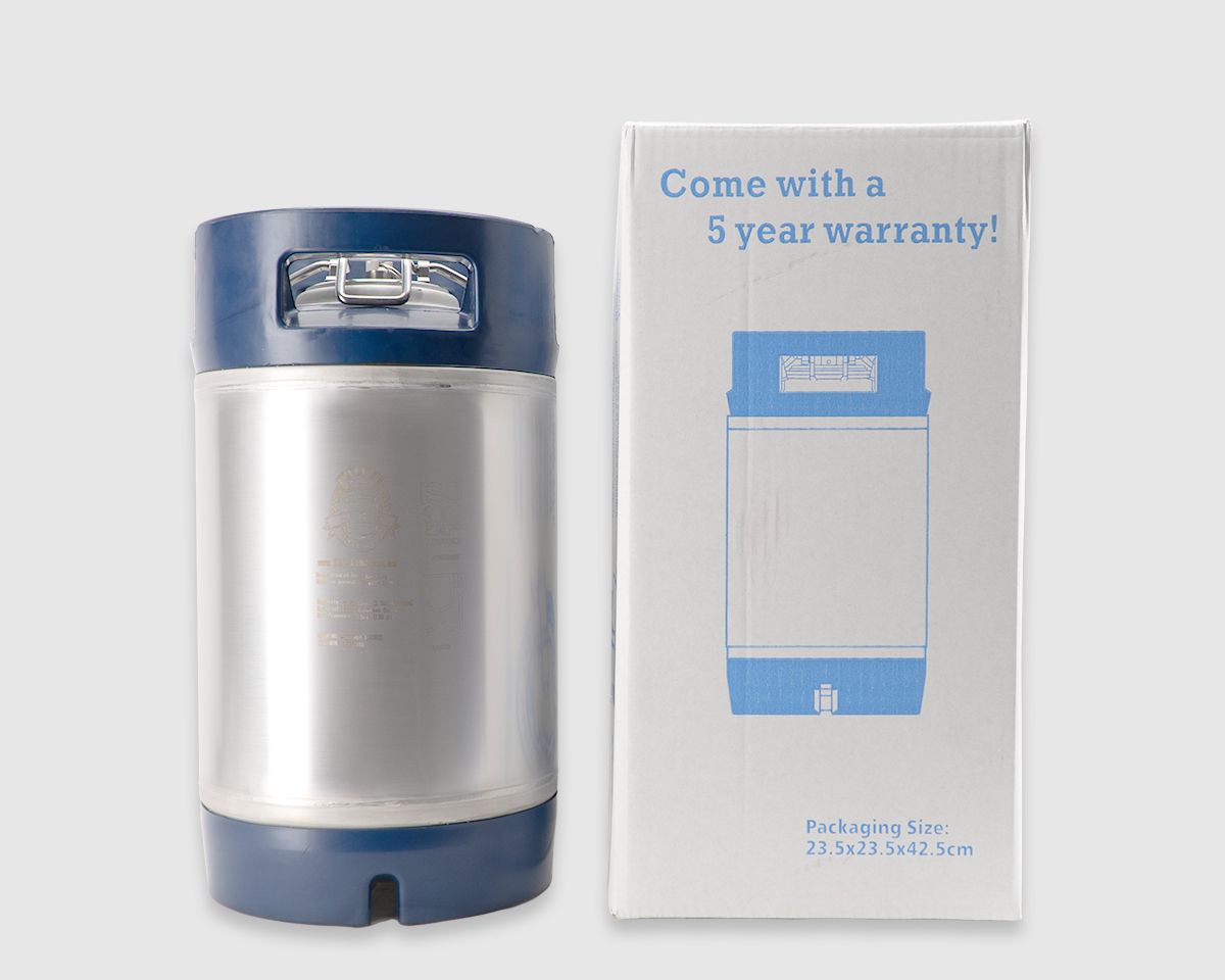 Keg King - Limited Edition True Blue 9.5L Ball Lock Cornelius