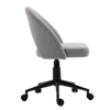 Fabric Office Chair Computer Upholstered Swivel Home Desk Chair  Grey Deals499