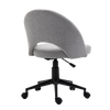 Fabric Office Chair Computer Upholstered Swivel Home Desk Chair  Grey Deals499