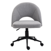 Fabric Office Chair Computer Upholstered Swivel Home Desk Chair  Grey Deals499