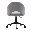 Fabric Office Chair Computer Upholstered Swivel Home Desk Chair  Grey Deals499