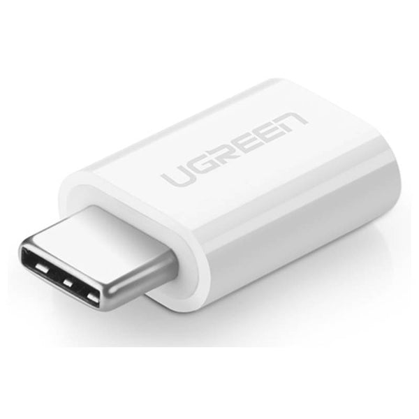 UGREEN Type-C to Micro USB OTG Adapter (White) - 30154 Deals499