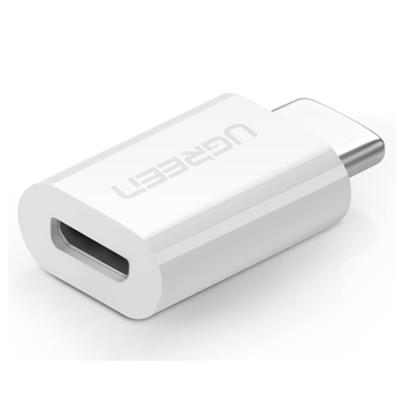 UGREEN Type-C to Micro USB OTG Adapter (White) - 30154 Deals499