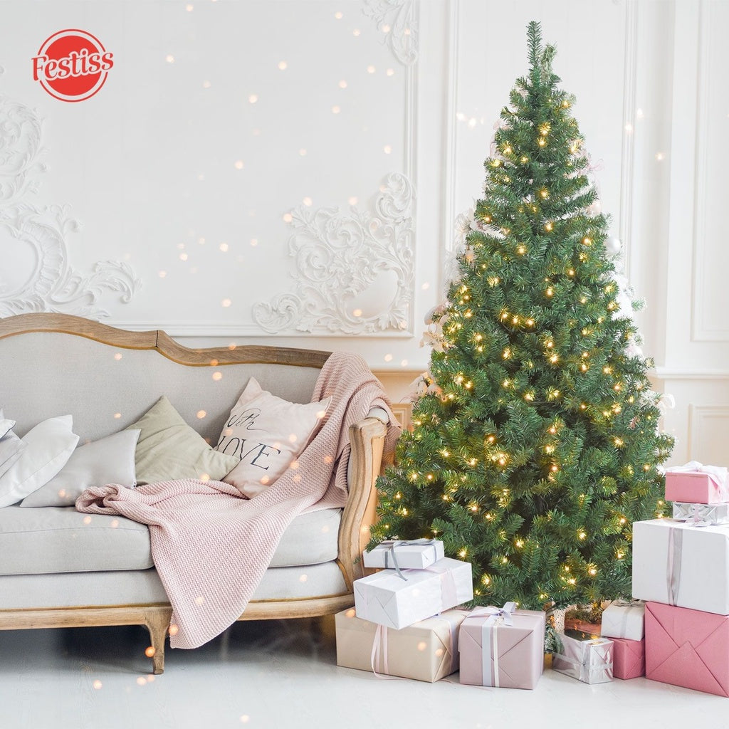 Festiss 2.1m Christmas Trees With Warm LED FS-TREE-04 Deals499