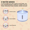 Floofi Pet Water Fountain 2.4L with Stainless Steel Blue FI-WD-112-ZM Deals499