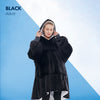 GOMINIMO Hoodie Blanket Black HM-HB-106-AYS from Deals499 at Deals499