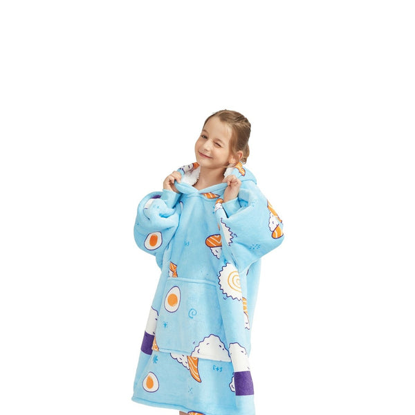 GOMINIMO Hoodie Blanket Kids Sushi Blue HM-HB-114-AYS from Deals499 at Deals499