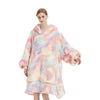 GOMINIMO Hoodie Blanket Adult Tie-Dyed Beige GO-HB-125-AYS from Deals499 at Deals499