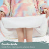 GOMINIMO Hoodie Blanket Adult Tie-Dyed Beige GO-HB-125-AYS from Deals499 at Deals499