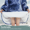 GOMINIMO Hoodie Blanket Adult Tie-Dyed Blue GO-HB-127-AYS from Deals499 at Deals499