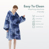 GOMINIMO Hoodie Blanket Adult Tie-Dyed Blue GO-HB-127-AYS from Deals499 at Deals499