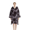 GOMINIMO Hoodie Blanket Adult Tie-Dyed Grey GO-HB-128-AYS from Deals499 at Deals499