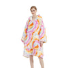 GOMINIMO Hoodie Blanket Adult Tie-Dyed Orange GO-HB-124-AYS from Deals499 at Deals499