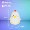 Muid Sleepy Chicken Night Lamp Function Only White HM--103-MUID Deals499