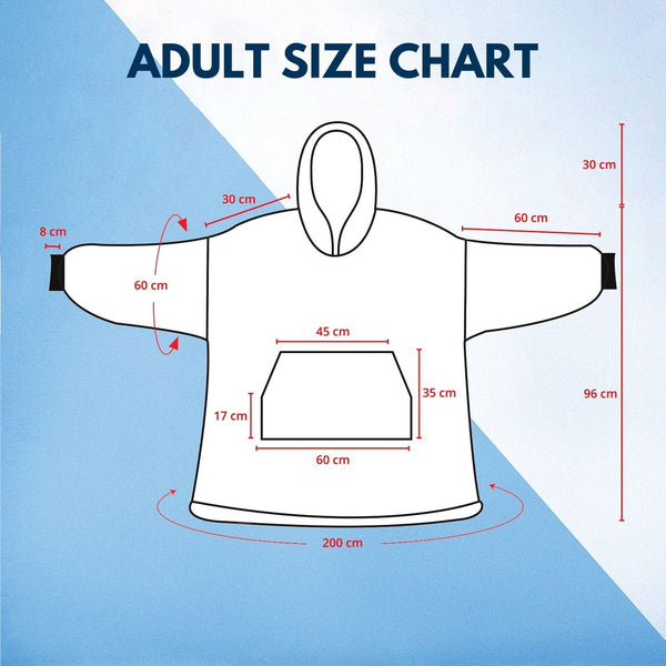 GOMINIMO Hoodie Blanket Rainbow Design HM-HB-103-AYS from Deals499 at Deals499