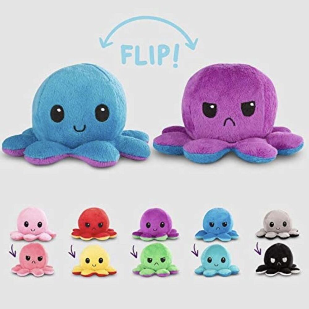 Reversible Plushie - Octopus Heart/Broken Heart Toy Deals499