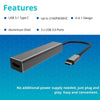 VCOM USB Type C to USB3.0*3+HDMI 4 in 1 Hub (Aluminium Shell) - DH318 Deals499