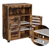 VASAGLE Storage Cabinet with Shelves and Louvered Door BBK44BX Deals499