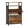 VASAGLE Shoe Cabinet with 2 Compartments Hallway for 8-12 Pairs of Shoes LBS800B01 Deals499