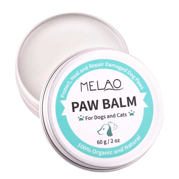 60g Pet Paw Balm - Dog or Cat Natural Organic Nose Soother Wax Ointment Cream from Deals499 at Deals499