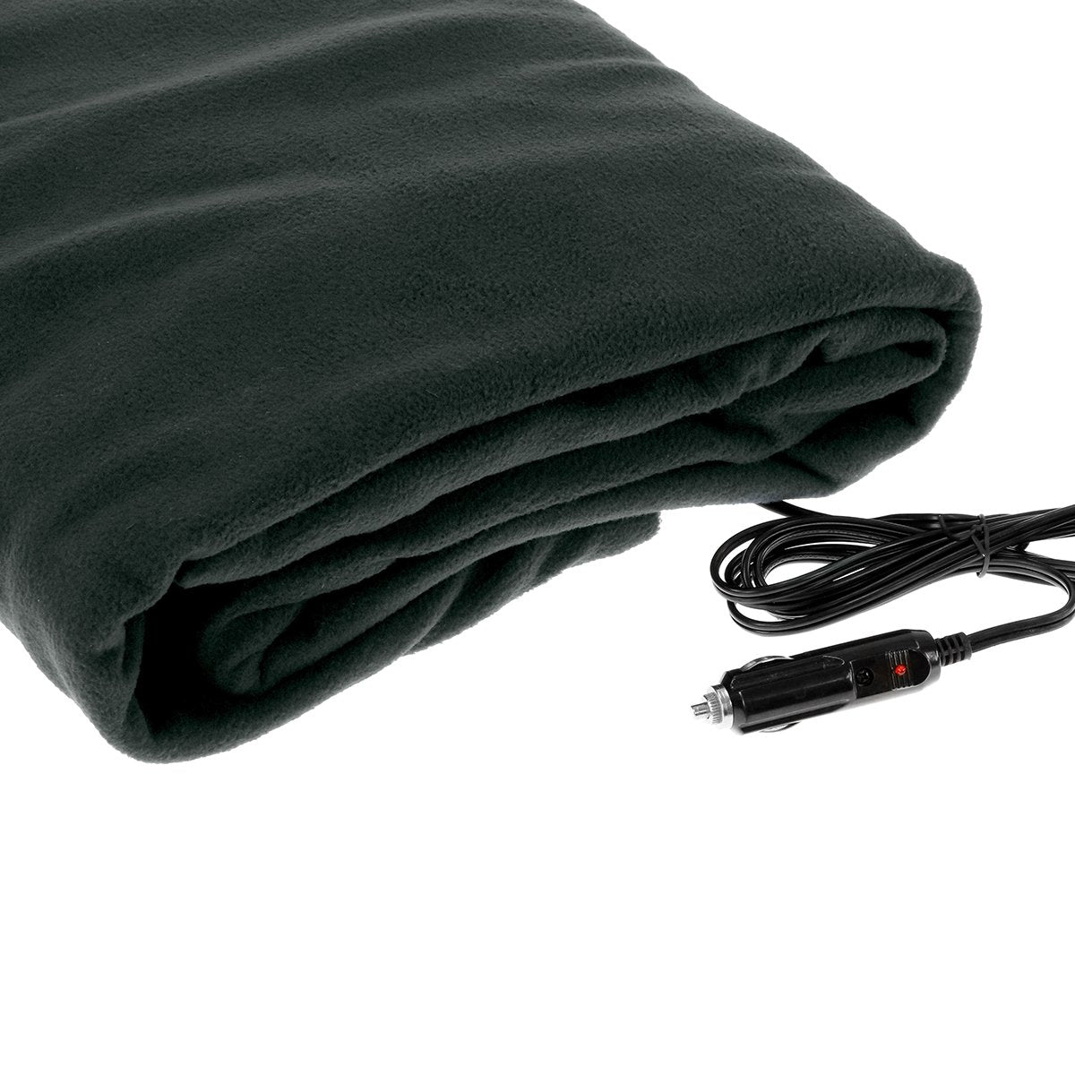 Laura Hill Heated Electric Car Blanket 150x110cm 12v - Black from Deals499 at Deals499