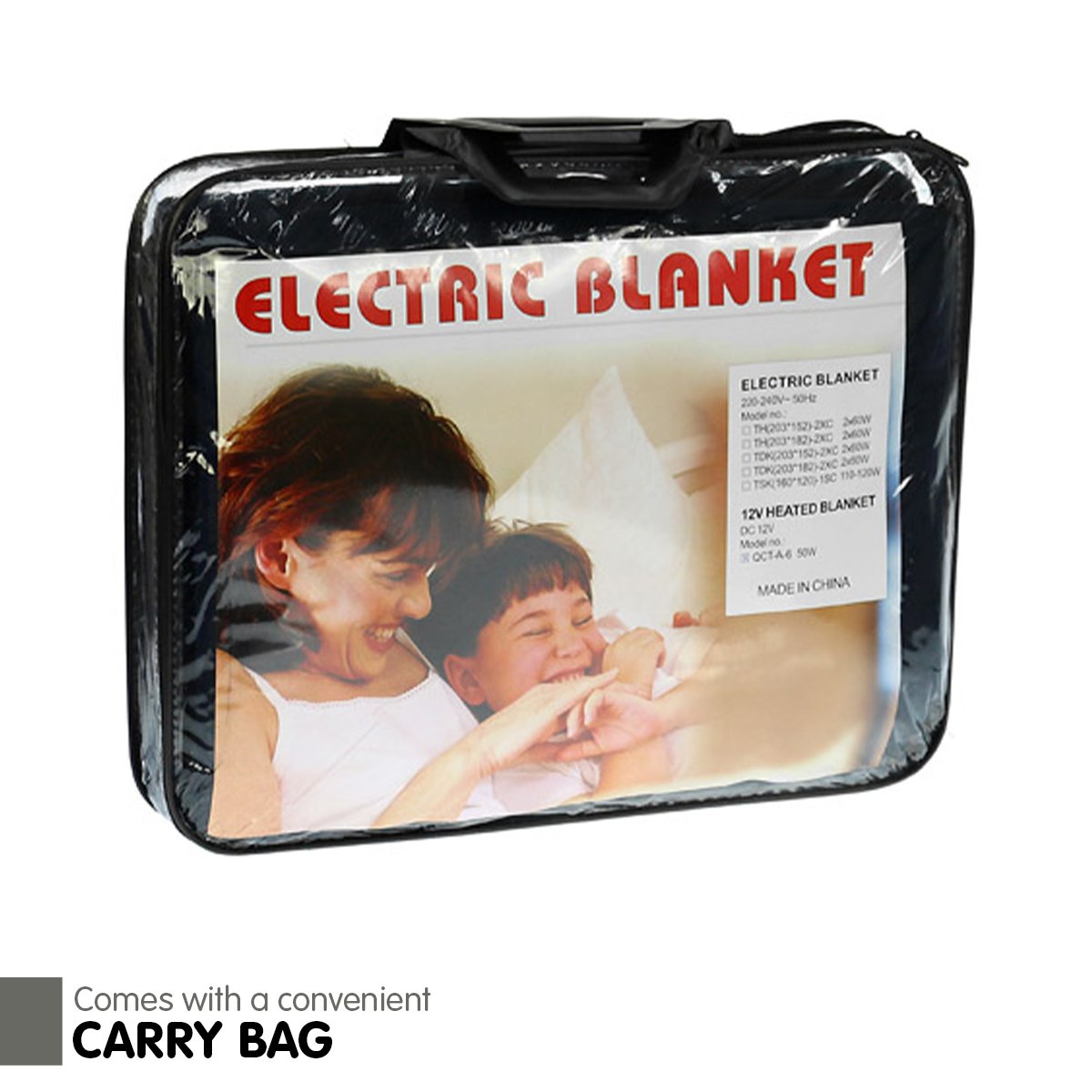 Laura Hill Heated Electric Car Blanket 150x110cm 12v - Black from Deals499 at Deals499