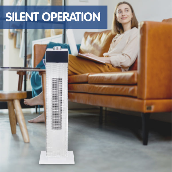 Pronti Electric Tower Heater PTC Ceramic 2000W White from Deals499 at Deals499