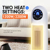 Pronti Electric Tower Heater 2200W Remote Control - White from Deals499 at Deals499