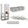 Delta Children 24 Piece Nursery Storage Set - Cool Grey Cool Grey from Deals499 at Deals499