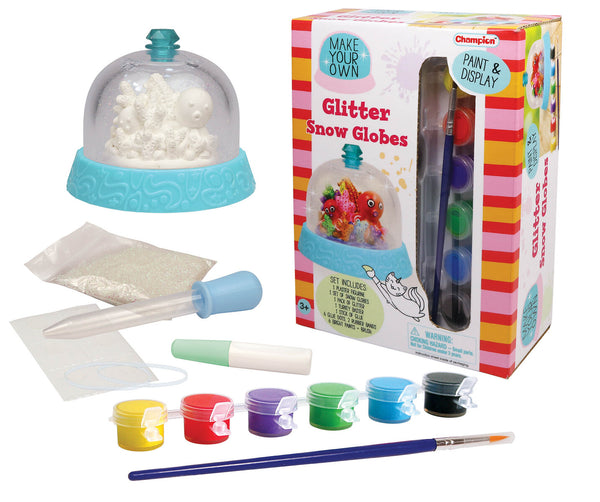 MAKE YOUR OWN GLITTER SNOW GLOBE - SEA Deals499