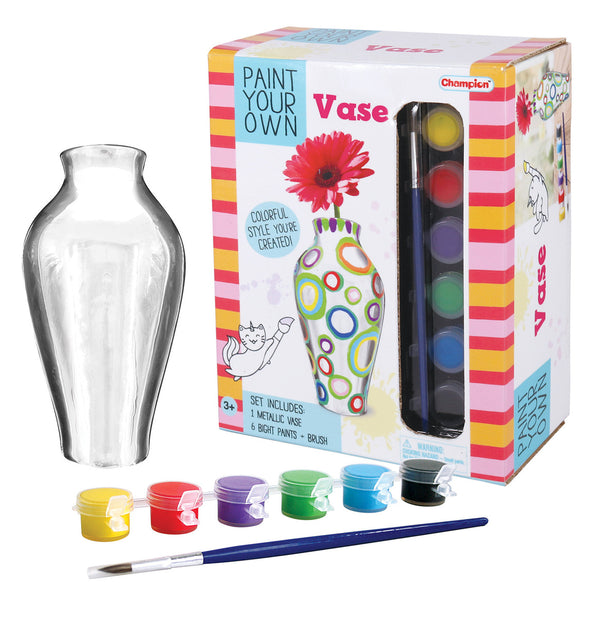 PYO METALLIC PAINTED VASE CRAFT KIT Deals499