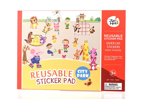 REUSABLE STICKER PAD SET - CITY PARK Deals499