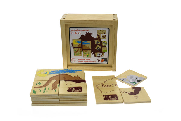 AUSTRALIAN ANIMAL PUZZLE BOX Deals499