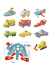 3D PAPER MODEL VEHICLES CRAFT KIT Deals499