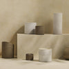 Tree Stripes Cylinder Pot Kilima - Chalk (Large) Deals499