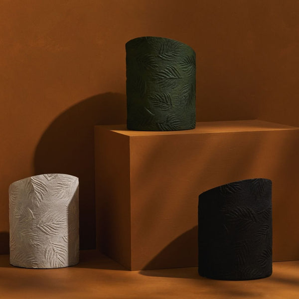 Tree Stripes Hi-Lo Pot Palms - Black (Large) Deals499