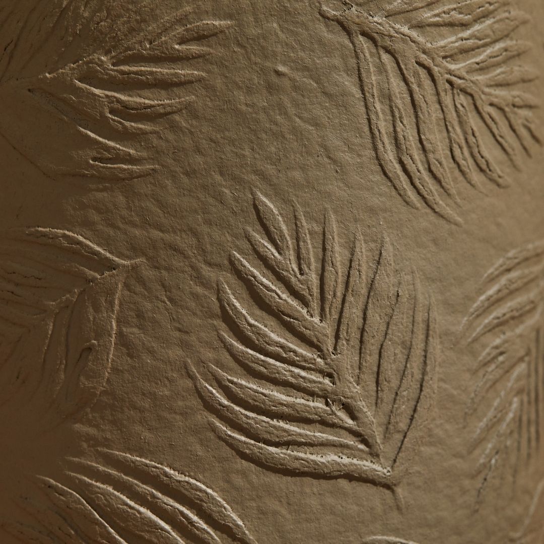 Tree Stripes Hi-Lo Pot Palms - White (Large) Deals499